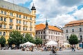 Old town Freedom Square in Brno, Czech Republic