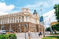 South Moravian Region - Regional Authority and old town street in Brno, Czech Republic