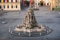 Kasna Parnas Fountain on Zelny Trh in Brno, Czech Republic