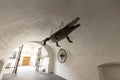 The Brno dragon in the Old Town Hall in Brno building, Czech Rep