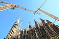 Broaches and spires, Sagrada Famila in Barcelona