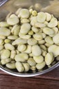 Broad beans Royalty Free Stock Photo