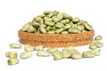 Broad beans Royalty Free Stock Photo
