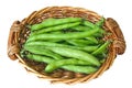 Broad beans, horse beans,fava beans Royalty Free Stock Photo