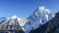 Broad peak 8,047 metres above sea level Royalty Free Stock Photo