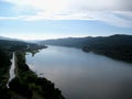 Broad river Yenisei Royalty Free Stock Photo