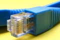 Broadband cable RJ-45 Royalty Free Stock Photo