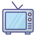 Broadcast Isolated Vector Icon fully editable