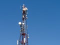 Broadcast Satellite Antenna Tower Royalty Free Stock Photo