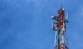 Broadcast tower Royalty Free Stock Photo