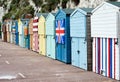 Broadstairs Beach Huts Royalty Free Stock Photo