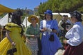 BROADSTAIRS, KENT/UK-JUNE 22 2019: Visitors enjoy the annual Dickens Festiva