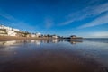 Broadstairs viking bay beach at dawn isle of thanet