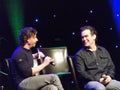 Broadway Actors Christian Borle and Brian d'Arcy James