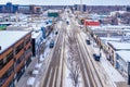 Broadway Avenue Saskatoon Sky View