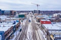 Broadway Avenue Saskatoon Sky View