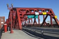 The Broadway bridge, Portland OR.