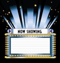 Broadway Movie Marquee Royalty Free Stock Photo