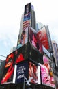 Broadway signs in Manhattan