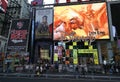 Broadway signs in Manhattan