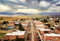 Broadway Street of Philipsburg, Montana