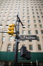 Broadway street sign Royalty Free Stock Photo