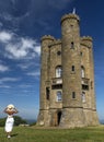 Broadway tower on Broadway Hill, near Broadway, Worcestershire, England, UK, Western Europe