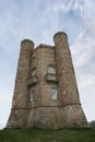Broadway Tower, Cotswolds, England Royalty Free Stock Photo