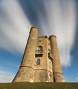 Broadway Tower, Cotswolds, Worcestershire Royalty Free Stock Photo