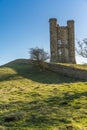 Broadway Tower, Cotswolds, Worcestershire, UK Royalty Free Stock Photo