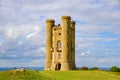 Broadway Tower in Worcestershire, Cotswolds area, England, UK Royalty Free Stock Photo