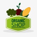 Broccoli beet organic shop meal natural vegan product stamp