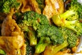 Broccoli Chicken Close-up