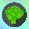 Broccoli flat style pictogram