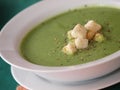 Broccoli green soup