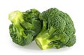 Broccoli isolated white background Royalty Free Stock Photo