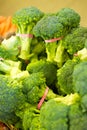 Broccoli on local farmers market.