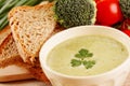 Broccoli soup Royalty Free Stock Photo