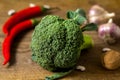 Broccoli and vegitables Royalty Free Stock Photo