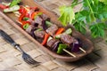 Brochettes barbecue Royalty Free Stock Photo