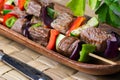 Brochettes barbecue Royalty Free Stock Photo