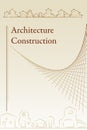 Brochure cover - Architecture Royalty Free Stock Photo