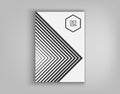 Brochure Cover Design Cards Isolated. Dynamic fashion flat design. Poster, banner, flyer, poster, business card and Royalty Free Stock Photo