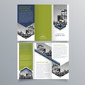 Brochure design, brochure template Royalty Free Stock Photo