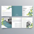 Brochure design, brochure template, creative tri-fold, trend brochure