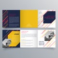 Brochure design, brochure template, creative tri-fold, trend brochure