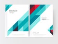 Brochure, flyer, poster, annual report cover template.