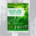 Brochure, flyers, poster, design layout template in A4 size