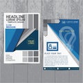 Brochure, flyers, poster, design layout template in A4 size with