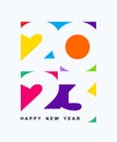 Brochure Happy New Year 2023, banner. Logo calendar cover design template. Cover of business diary for 2023 with wishes. The art